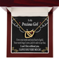 To My Girlfriend Heart of Gold Inseparable Necklace-Express Your Love Gifts