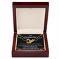 To My Girlfriend Heart of Gold Inseparable Necklace-Express Your Love Gifts