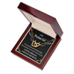 To My Girlfriend Heart of Gold Inseparable Necklace-Express Your Love Gifts