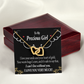 To My Girlfriend Heart of Gold Inseparable Necklace-Express Your Love Gifts