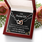 To My Girlfriend Heart of Gold Inseparable Necklace-Express Your Love Gifts