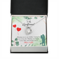 To My Girlfriend Hobby Job Life Forever Necklace w Message Card-Express Your Love Gifts