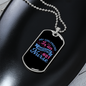 To My Girlfriend Hot Nurse Girlfriend Necklace Stainless Steel or 18k Gold Dog Tag 24" Chain-Express Your Love Gifts