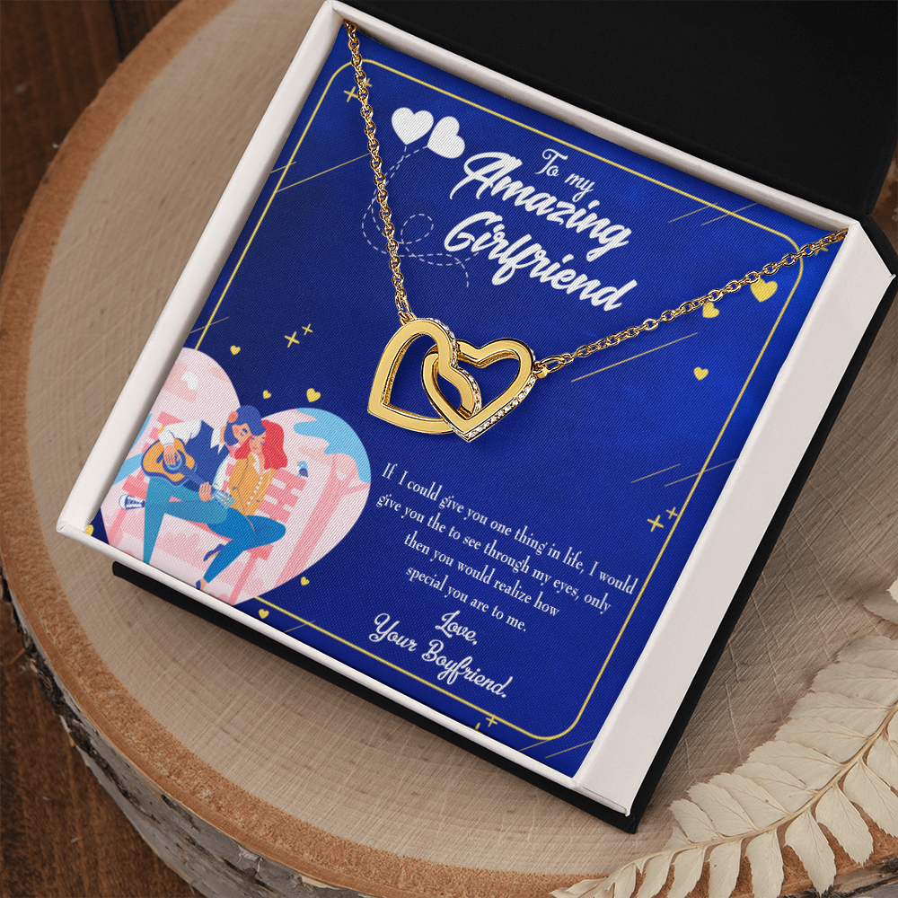To My Girlfriend How Special You Are to Me Inseparable Necklace-Express Your Love Gifts