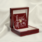 To My Girlfriend I Always Knew It Was You Infinity Knot Necklace Message Card-Express Your Love Gifts