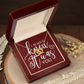 To My Girlfriend I Always Knew It Was You Inseparable Necklace-Express Your Love Gifts