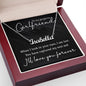 To My Girlfriend I am Lost Custom Name Necklace-Express Your Love Gifts