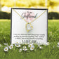 To My Girlfriend I Am Very Indecisive Forever Necklace w Message Card-Express Your Love Gifts