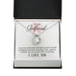 To My Girlfriend I Am Very Indecisive Forever Necklace w Message Card-Express Your Love Gifts