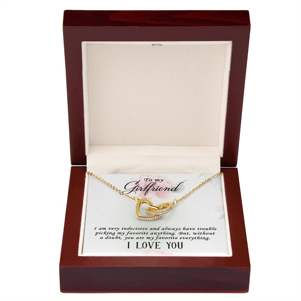 To My Girlfriend I Am Very Indecisive Inseparable Necklace-Express Your Love Gifts