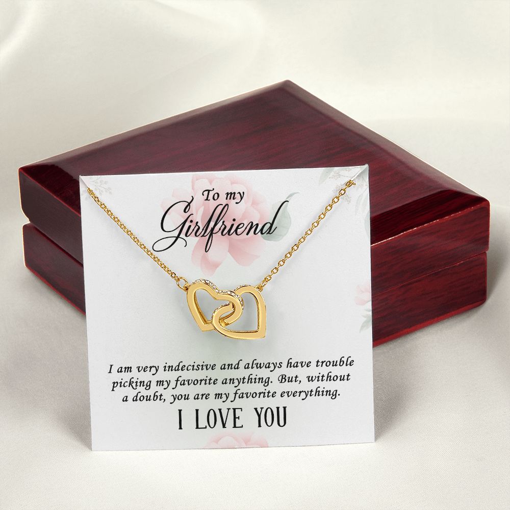 To My Girlfriend I Am Very Indecisive Inseparable Necklace-Express Your Love Gifts