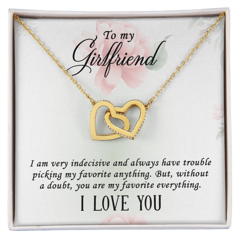 To My Girlfriend I Am Very Indecisive Inseparable Necklace-Express Your Love Gifts