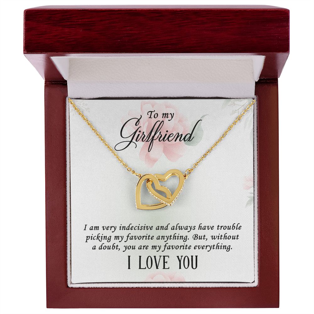To My Girlfriend I Am Very Indecisive Inseparable Necklace-Express Your Love Gifts