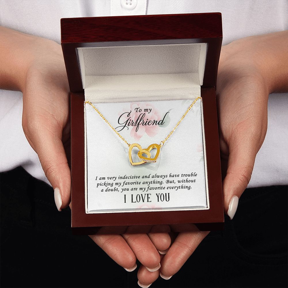 To My Girlfriend I Am Very Indecisive Inseparable Necklace-Express Your Love Gifts
