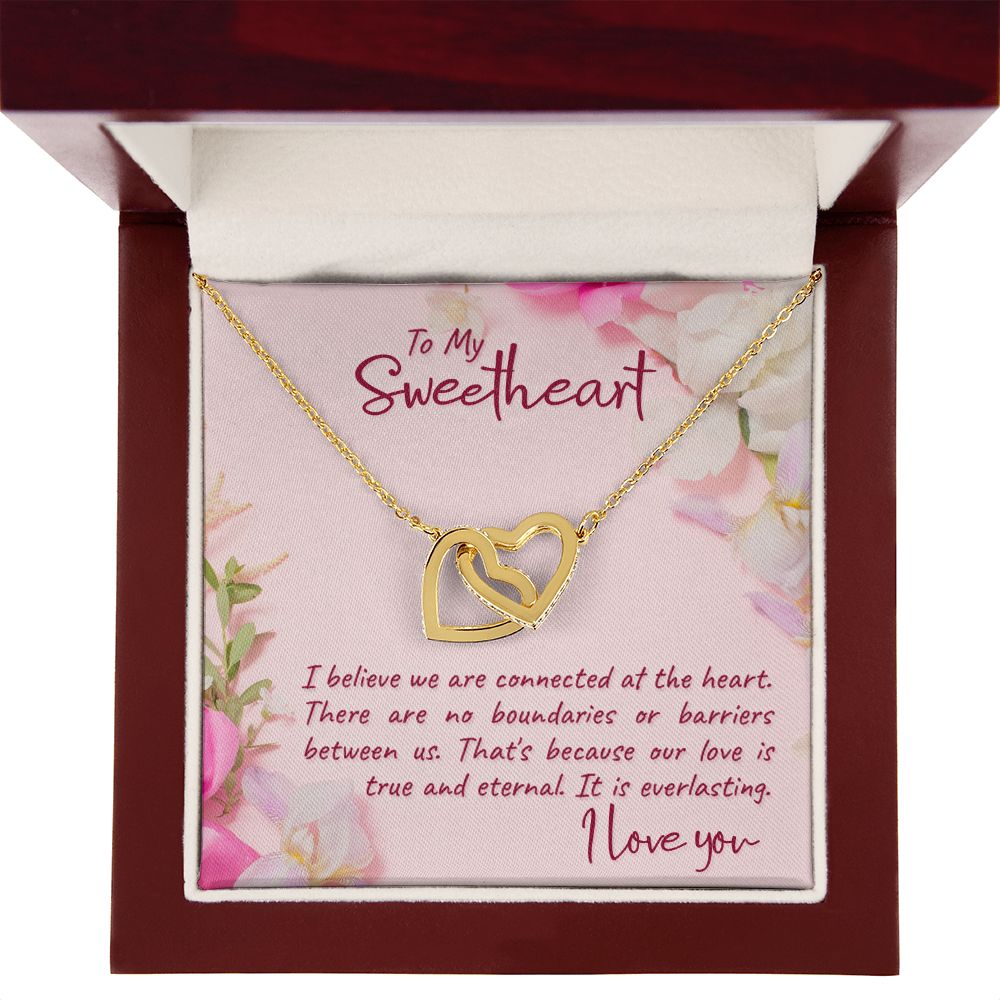 To My Girlfriend I Believe Inseparable Necklace-Express Your Love Gifts