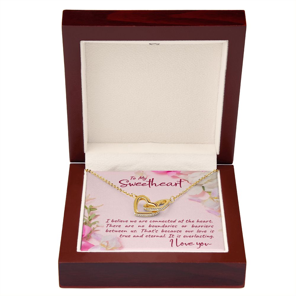 To My Girlfriend I Believe Inseparable Necklace-Express Your Love Gifts