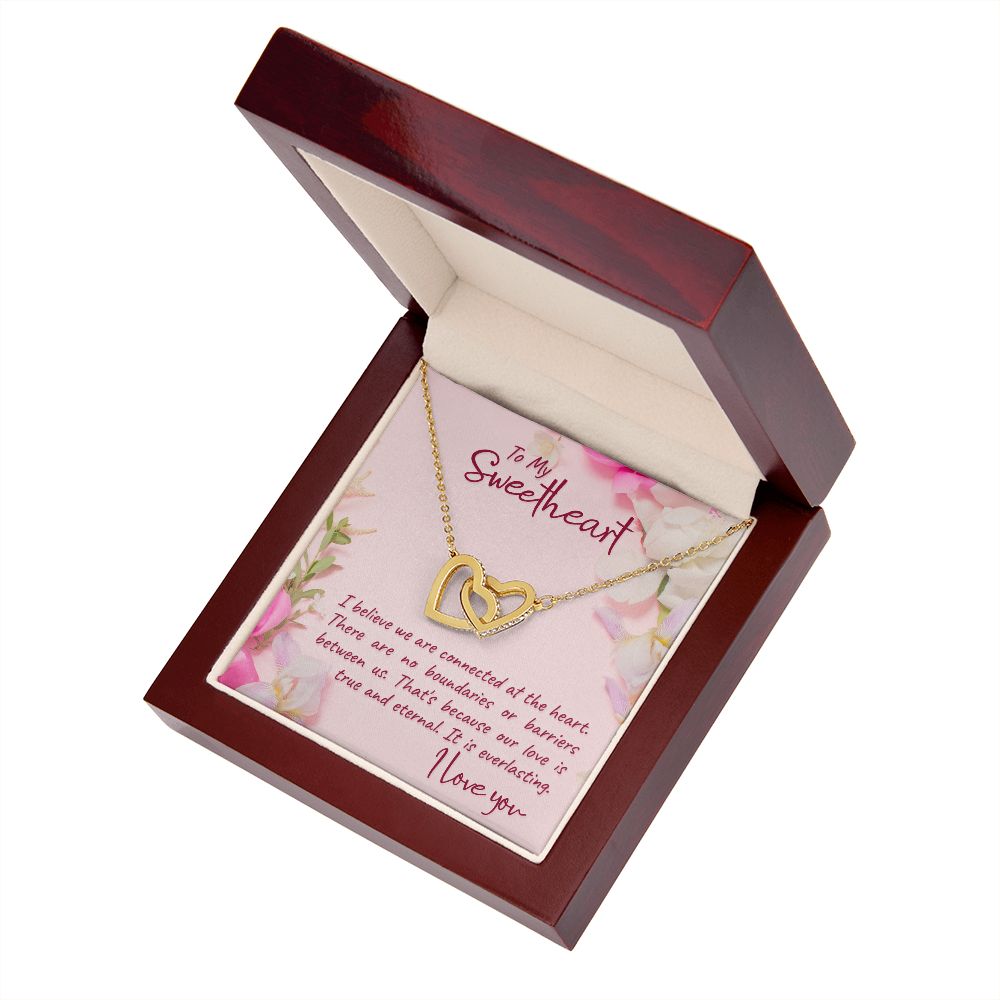 To My Girlfriend I Believe Inseparable Necklace-Express Your Love Gifts