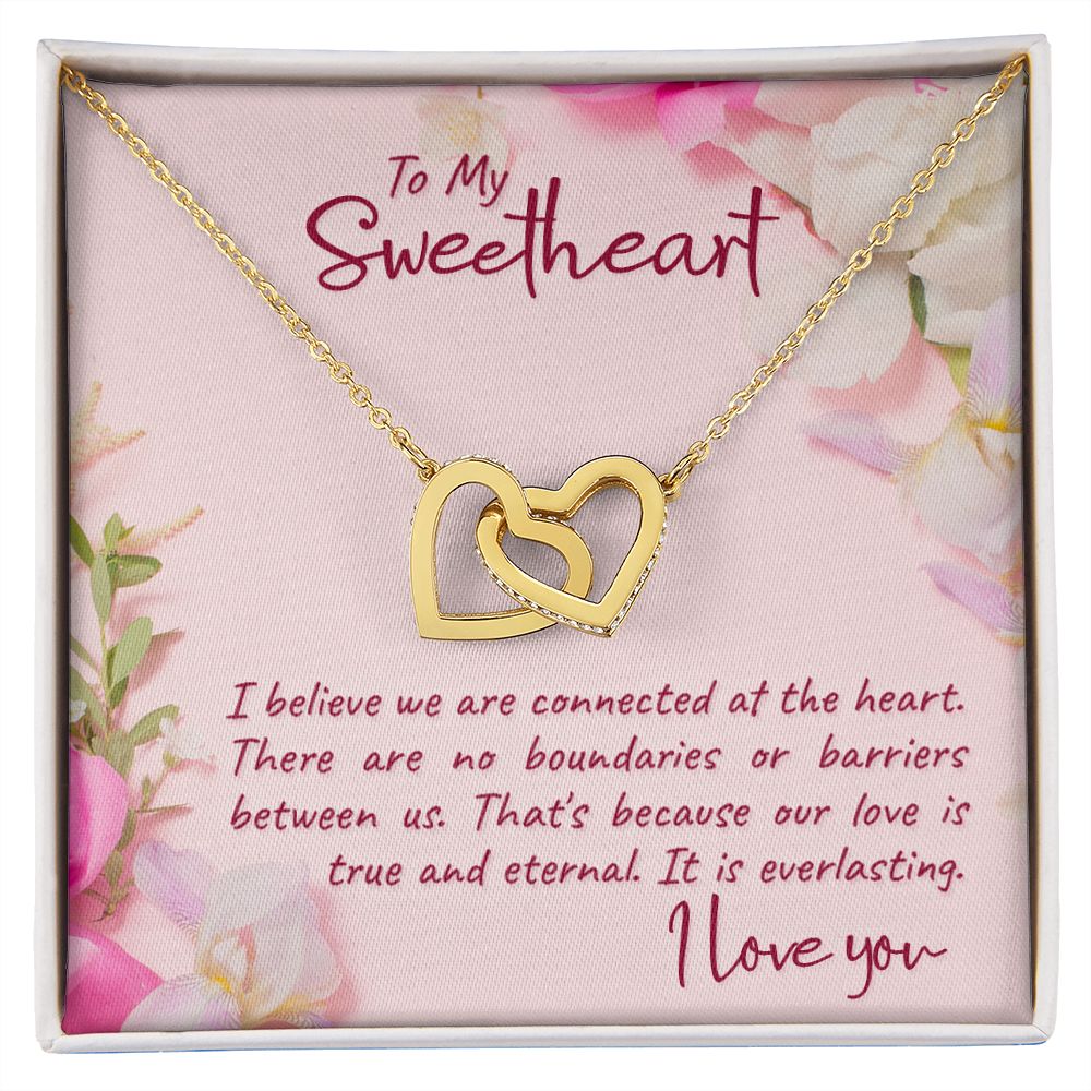 To My Girlfriend I Believe Inseparable Necklace-Express Your Love Gifts