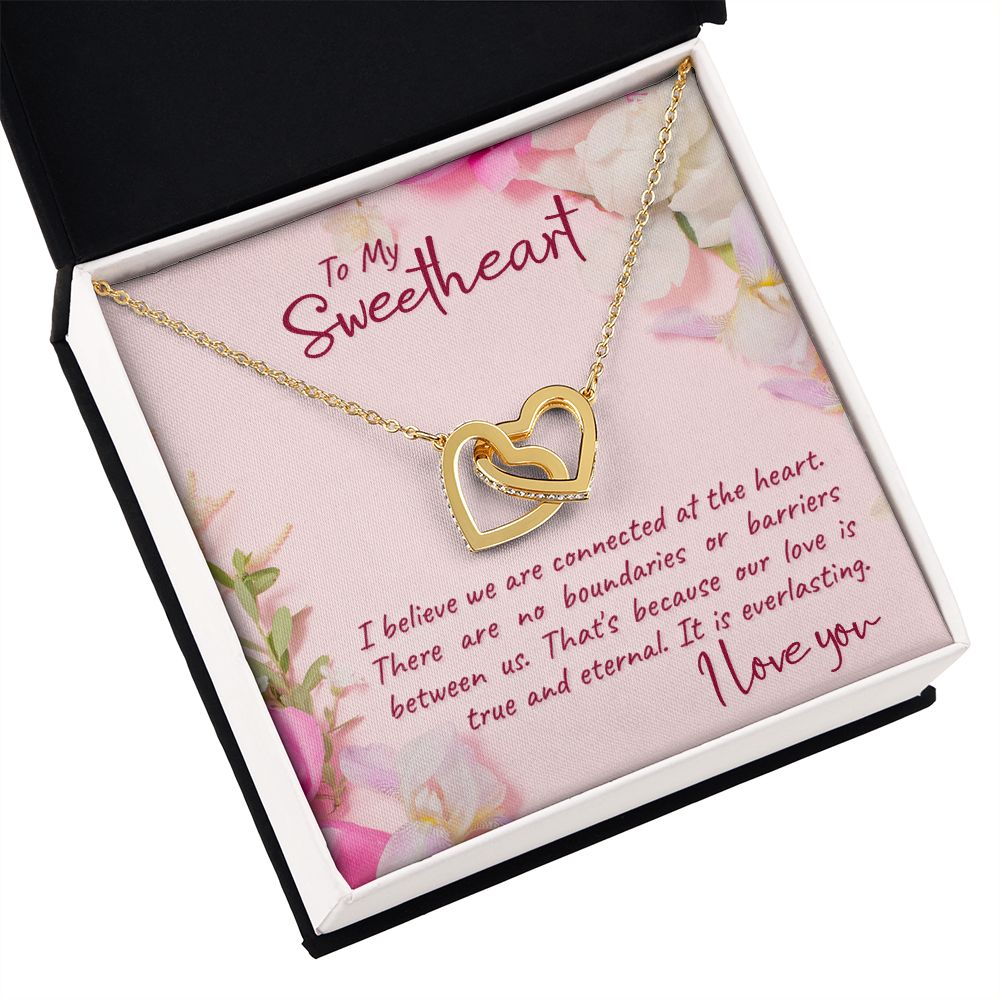 To My Girlfriend I Believe Inseparable Necklace-Express Your Love Gifts