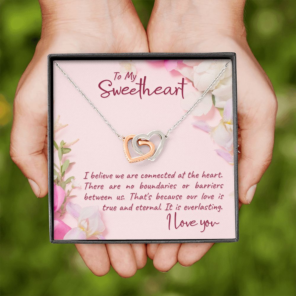 To My Girlfriend I Believe Inseparable Necklace-Express Your Love Gifts