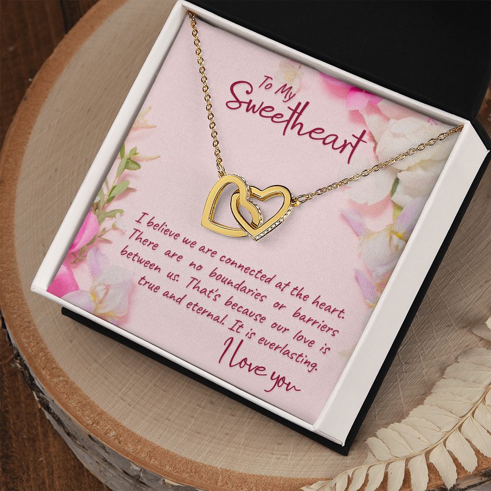To My Girlfriend I Believe Inseparable Necklace-Express Your Love Gifts