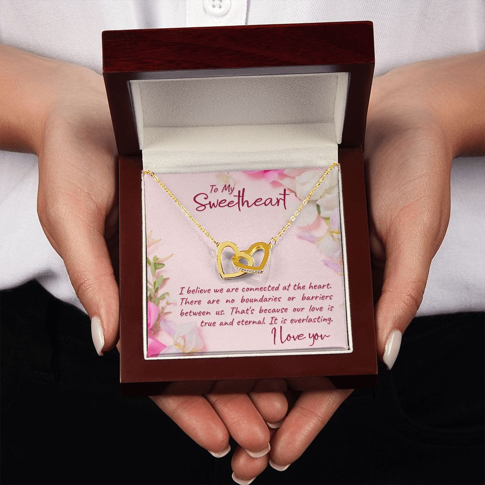 To My Girlfriend I Believe Inseparable Necklace-Express Your Love Gifts