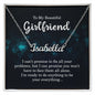 To My Girlfriend I Can't Promise to Fix All Your Problems Custom Name Necklace-Express Your Love Gifts