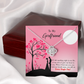 To My Girlfriend I Gave my Heart to You Infinity Knot Necklace Message Card-Express Your Love Gifts