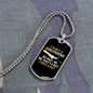 To My Girlfriend I Have a Girlfriend I Have a Bat Necklace Stainless Steel or 18k Gold Dog Tag 24" Chain-Express Your Love Gifts