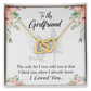 To My Girlfriend I Knew I Loved You Inseparable Necklace-Express Your Love Gifts