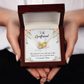 To My Girlfriend I Knew I Loved You Inseparable Necklace-Express Your Love Gifts