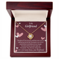 To My Girlfriend I Love You And I Always Will Infinity Knot Necklace Message Card-Express Your Love Gifts