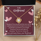 To My Girlfriend I Love You And I Always Will Infinity Knot Necklace Message Card-Express Your Love Gifts