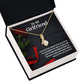 To My Girlfriend I Love You Every Minute of My Life Alluring Ribbon Necklace Message Card-Express Your Love Gifts