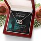 To My Girlfriend I Love You Forever Inseparable Necklace-Express Your Love Gifts