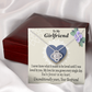 To My Girlfriend I Love You More Every Day Infinity Knot Necklace Message Card-Express Your Love Gifts