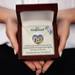 To My Girlfriend I Love You More Every Day Inseparable Necklace-Express Your Love Gifts