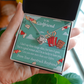 To My Girlfriend I Love You Now More Than Ever Infinity Knot Necklace Message Card-Express Your Love Gifts