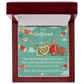 To My Girlfriend I Love You Now More Than Ever Inseparable Necklace-Express Your Love Gifts