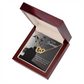 To My Girlfriend I Miss You Loads Inseparable Necklace-Express Your Love Gifts
