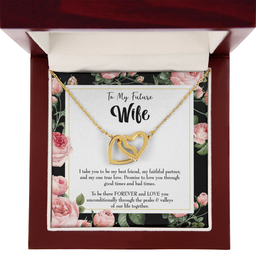 To My Girlfriend I take You Inseparable Necklace-Express Your Love Gifts