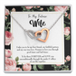 To My Girlfriend I take You Inseparable Necklace-Express Your Love Gifts