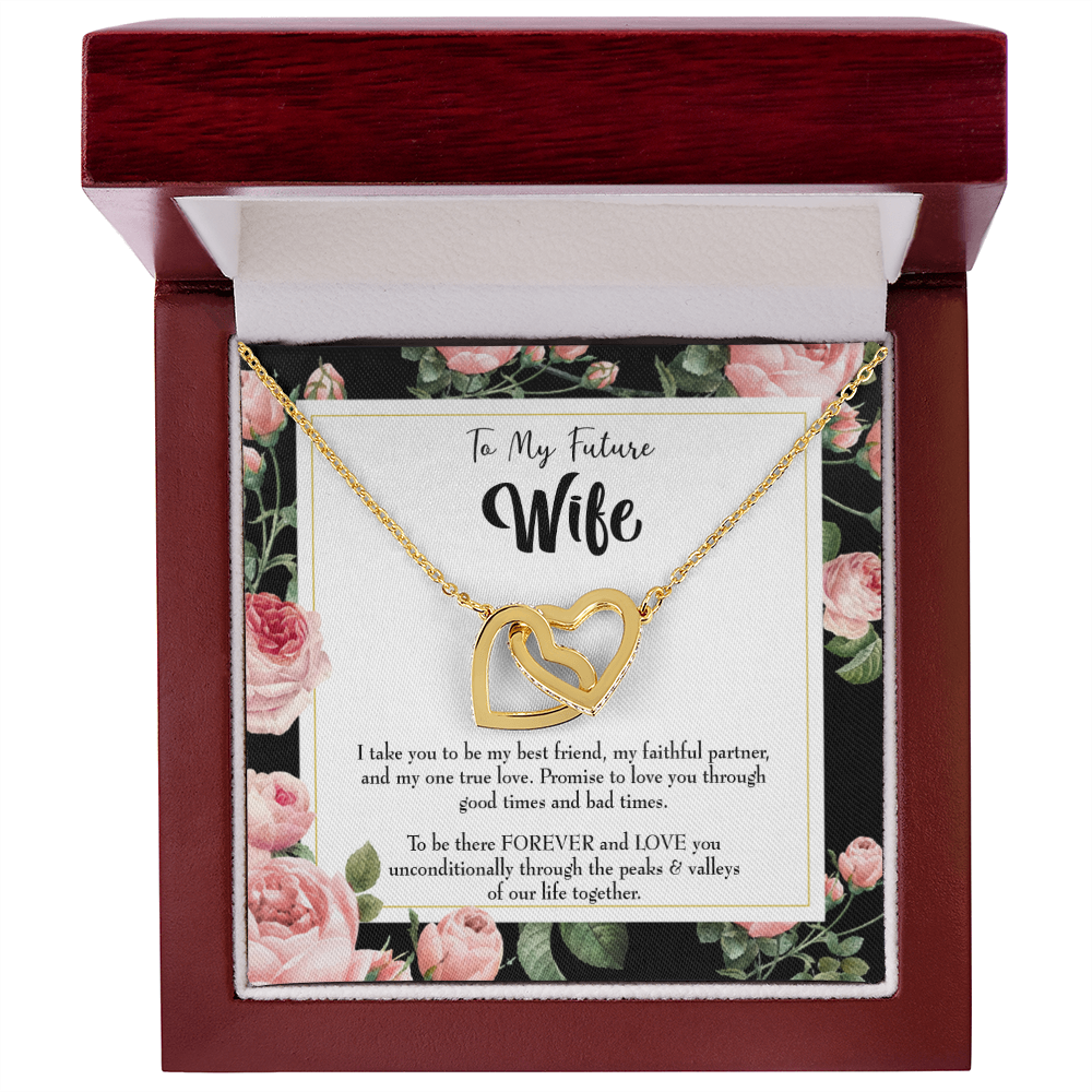 To My Girlfriend I take You Inseparable Necklace-Express Your Love Gifts