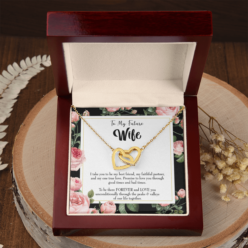 To My Girlfriend I take You Inseparable Necklace-Express Your Love Gifts