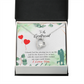 To My Girlfriend I Thank God Forever Necklace w Message Card-Express Your Love Gifts