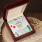 To My Girlfriend I Thank God Inseparable Necklace-Express Your Love Gifts