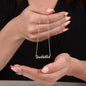 To My Girlfriend I Think You Should Know Custom Name Necklace-Express Your Love Gifts