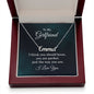 To My Girlfriend I Think You Should Know Custom Name Necklace-Express Your Love Gifts