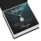 To My Girlfriend I Think You Should Know Eternal Hope Necklace Message Card-Express Your Love Gifts