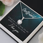 To My Girlfriend I Think You Should Know Eternal Hope Necklace Message Card-Express Your Love Gifts